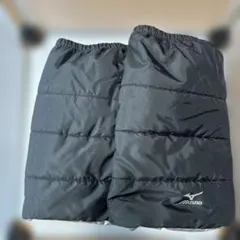Mizuno レッグウォーマー ブラック シルバー L