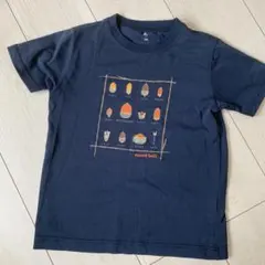 mont-bell ネイビー Tシャツ イラスト入り