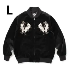 GAKKIN BUDSPOOL 白墨狐 SOUVENIR JACKET L