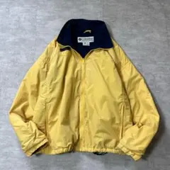 90s Columbia ナイロン ウォームアップジャケット 裏地フリース