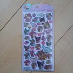 新品 未開封 うるちゅるポップシール 日焼けキティ　ボンボンドロップ