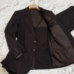 ポールスミス テーラードジャケット ストライプ リネン シルク
