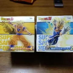 ドラゴンボールZ 組立式アクションポーズフィギュア2種セット〜悟空&ベジータ〜