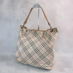 BURBERRY BLUE LABEL ブルーレーベル　トートバッグ　キャンバス