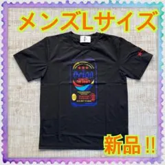 【新品】メンズLサイズ★オリオンビール★缶ビール★黒★ブラック★半袖Tシャツ★