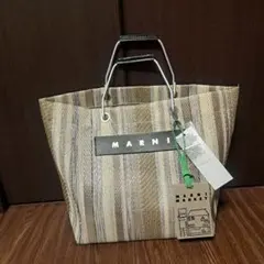新品未使用 MARNI MARKETシャンパン トートバッグのサムネイル