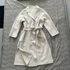 uncraveライトリバー ロングコーベルト付ピンクスプリングジャケット