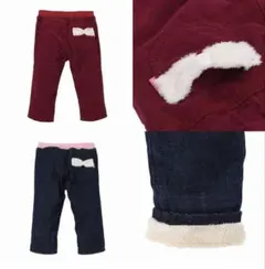 未使用　ミキハウス　うさこちゃん　二重生地パンツ　ズボン　110cm