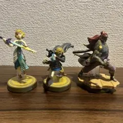 amiibo ゼルダの伝説ティアーズオブキングダム リンク ゼルダ ガノンドロフ