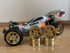 【新品！】タミヤ イグレス 4WD クロームゴールド ホイール 4本セット！のサムネイル