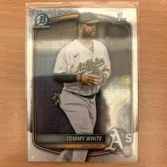 トミーホワイト topps bowman chrome 2025 MOJO