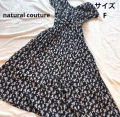 natural couture 前後2WAYカシュクールプリーツワンピース