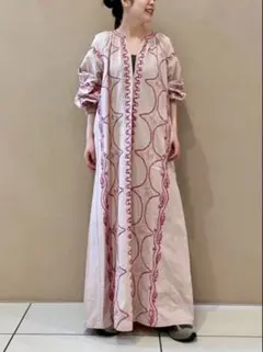 1度着用のみ サラマリカ　ダイヤモンドエンブロイダリードレス　S