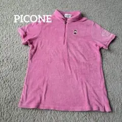 Picone Club ピンク ハーフジップ シャツ Sのサムネイル