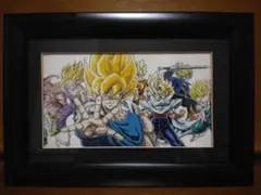 ドラゴンボールZ アートパネル ドラゴンボール グッズ 悟空 悟飯 トランクス