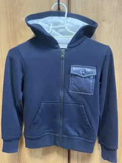EMPORIO ARMANI ネイビー パーカー 5A - メルカリ