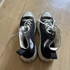 CONVERSE ALL STAR 厚底 ハイカット スニーカー ブラック