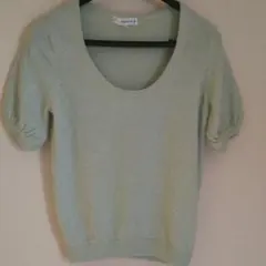 【新品】婦人半袖ニット L