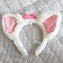 値下げ⭕️美品✨️ディズニー マリーちゃん 猫耳 カチューシャ