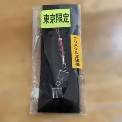 東京限定 クリスタル立体像 キーホルダー　【未使用　未開封】