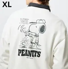 UNIQLO　ピーナッツ　スウェットシャツ　オフホワイト　ユニクロ　SNOOPY