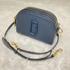 MARC JACOBS ネイビー ショルダーバッグ　アウトレット　クロスボディ