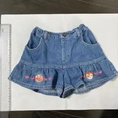 アンパンマン 110 キュロット　ショートパンツ　ドキンちゃん