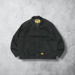 デトロイトジャケットダックジャケット中綿ブラック2XLワーク古着vintage