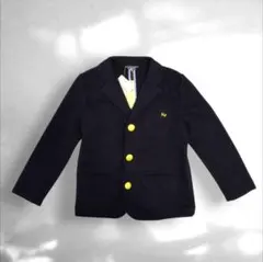 ★新品★ HUSHUSH ハッシュアッシュ 黒 ブレザー 120 金ボタン