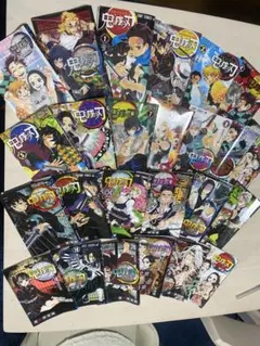 鬼滅の刃　表紙カバーのみ　全巻セット　外伝×2