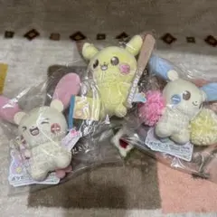 ポケピース 応援チャームマスコット マイナン シリコンポーチ プラスル