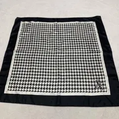 レトロ　総柄　大判スカーフ