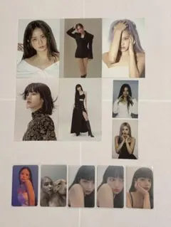 BLACKPINK THE ALBUM ポストカード トレカ 特典 セット