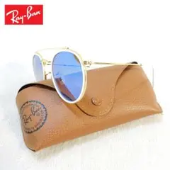 ✨美品✨Ray-Ban ダブルブリッジ ブルーグラディエントミラー - メルカリ