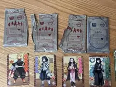 鬼滅の刃　すき家　コラボカード　4枚セット