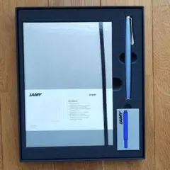 LAMY studio 万年筆 ノート セット　三菱鉛筆株主優待のサムネイル