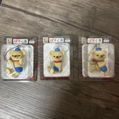 ぽすくま フィギュアストラップ　3種類