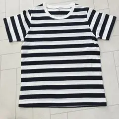 無印良品　ストライプ柄 Tシャツ 120サイズ