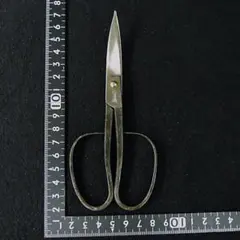 安重打刃物店 総火造 さつき鋏 無銘 未使用 190mm 新店舗移転時整理品 安重打刃物店 総火造 さつき鋏 大 無銘 未使用 191mm 直刃 移転時整理