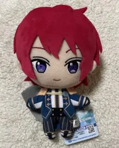 あんスタ Knights 朱桜司 ぺたんおすわりぬいぐるみ - メルカリ