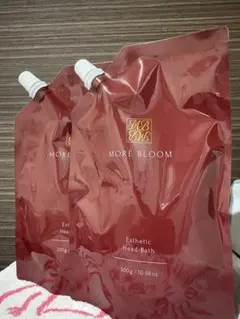 MORE BLOOM エステティック ヘッドバス 300g 2個セットおまけ付き