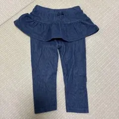 ベビー スカンツ90 デニム風