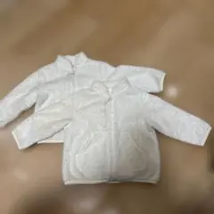 UNIQLO フリースジャケット 80サイズ ホワイト