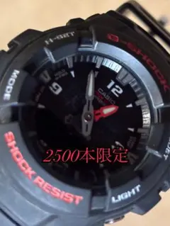 【シリアル】G-SHOCK ブラック腕時計　オークション　2500限定のサムネイル
