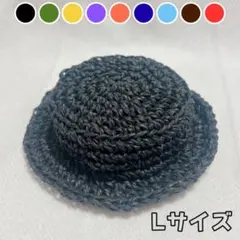 リボンが選べる⭐︎にじぱぺカンカン帽 Lサイズ