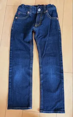 ミキハウス　120 長ズボン　パンツ　男の子　女の子　デニム　男女兼用