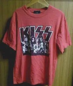 【レアUSA製】 ロックバンド KISS キッス バンドTシャツS ヴィンテージ