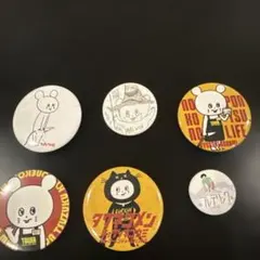 キュウソネコカミ缶バッジ 5個セット - メルカリ