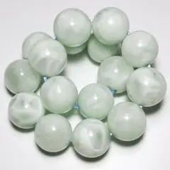 グリーンエンジェライト パンペリーライト 12mm 15.5cm ブレスレット