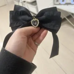 リボン　ヘアピン